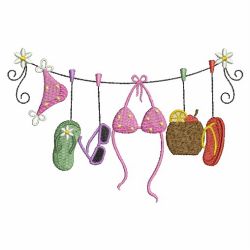 Clothesline 03(Md) machine embroidery designs