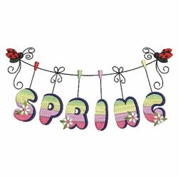 Clothesline 06(Md) machine embroidery designs
