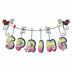 Clothesline 06(Sm) machine embroidery designs