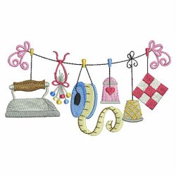 Clothesline 10(Md) machine embroidery designs
