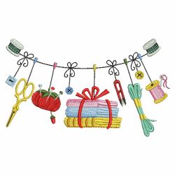 Clothesline 11(Md) machine embroidery designs