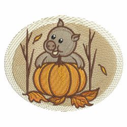 Fall Baby Animals 10 machine embroidery designs