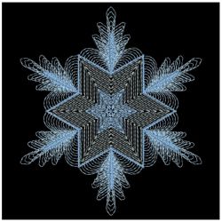 Rippled Snowflakes(Sm) machine embroidery designs