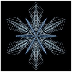 Rippled Snowflakes 06(Lg) machine embroidery designs