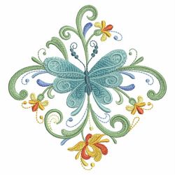 Rosemaling Butterflies 03(Lg)