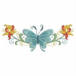 Rosemaling Butterflies 07(Lg)