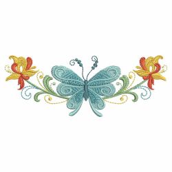 Rosemaling Butterflies 07(Lg)