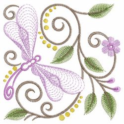 Rippled Dragonflies 2 02(Sm) machine embroidery designs