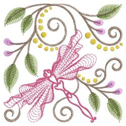 Rippled Dragonflies 2 03(Lg) machine embroidery designs