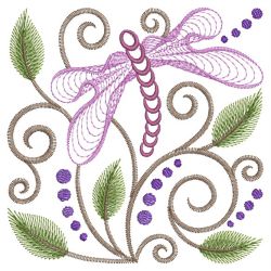 Rippled Dragonflies 2 10(Lg) machine embroidery designs