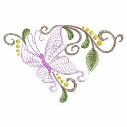 Rippled Butterflies 3 03(Md) machine embroidery designs