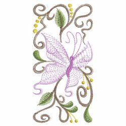 Rippled Butterflies 3 07(Lg) machine embroidery designs