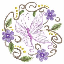 Rippled Butterflies 3 08(Sm) machine embroidery designs