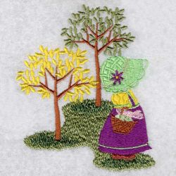 Garden Sunbonnets 3 03 machine embroidery designs