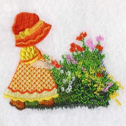 Garden Sunbonnets 3 05 machine embroidery designs