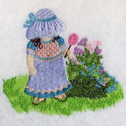 Garden Sunbonnets 3 06 machine embroidery designs