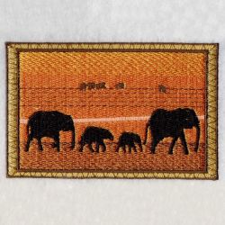 African Elephant(Sm) machine embroidery designs