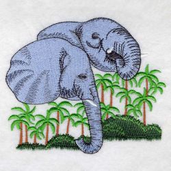 African Elephant 05(Lg) machine embroidery designs