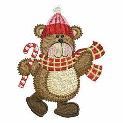 Christmas Teddy Bears 2 03 machine embroidery designs
