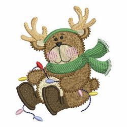 Christmas Teddy Bears 2 05 machine embroidery designs