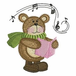 Christmas Teddy Bears 2 09 machine embroidery designs