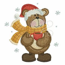 Christmas Teddy Bears 2 10 machine embroidery designs