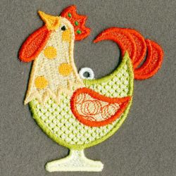 FSL Folk Roosters 04 machine embroidery designs