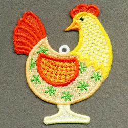 FSL Folk Roosters 07 machine embroidery designs