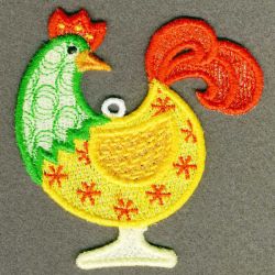 FSL Folk Roosters 08 machine embroidery designs