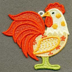 FSL Folk Roosters 10 machine embroidery designs