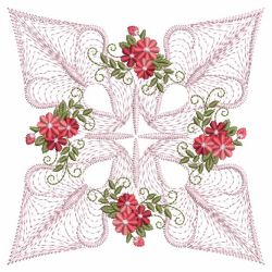 Floral Enticement Quilt 3 08(Md) machine embroidery designs