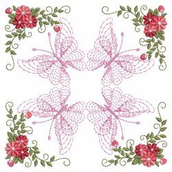 Floral Enticement Quilt 3 09(Sm) machine embroidery designs