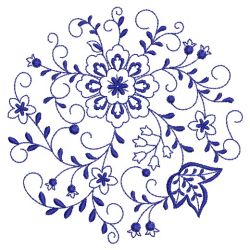Blue Onion Circle 03(Sm) machine embroidery designs
