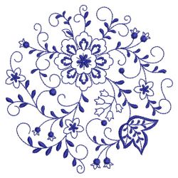 Blue Onion Circle 03(Lg) machine embroidery designs