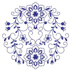 Blue Onion Circle 07(Md) machine embroidery designs