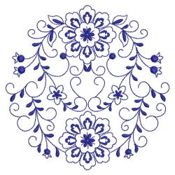 Blue Onion Circle 07(Lg) machine embroidery designs