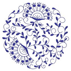 Blue Onion Circle 10(Md) machine embroidery designs