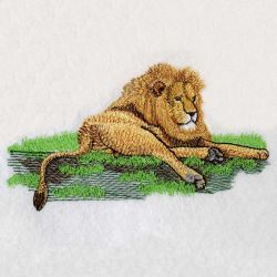 African Lion 02(Lg) machine embroidery designs