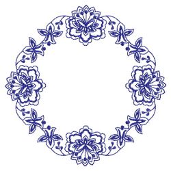 Blue Onion Square(Lg) machine embroidery designs
