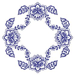 Blue Onion Square 04(Lg) machine embroidery designs