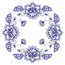 Blue Onion Square 07(Lg) machine embroidery designs