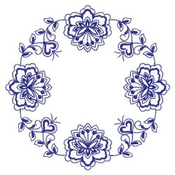 Blue Onion Square 09(Md) machine embroidery designs