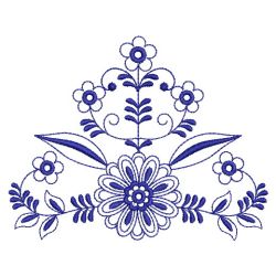 Blue Onion Decor 04(Lg) machine embroidery designs