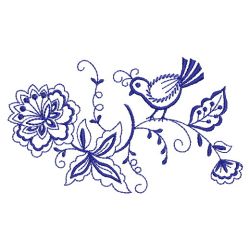 Bluework Birds 09(Md) machine embroidery designs