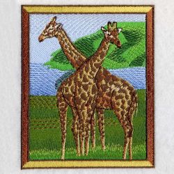 African Giraffe 02(Sm) machine embroidery designs