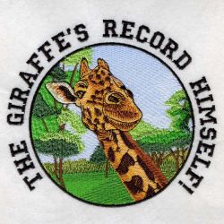 African Giraffe 03(Sm) machine embroidery designs