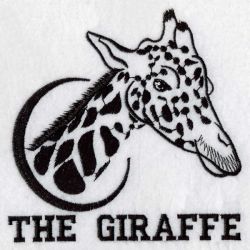 African Giraffe 06(Lg) machine embroidery designs