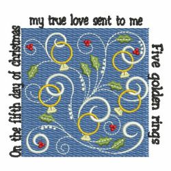 12 Days Of Christmas 2 05 machine embroidery designs