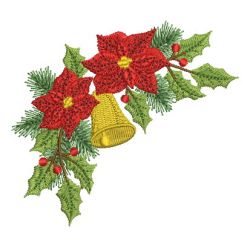 Poinsettia 02 machine embroidery designs