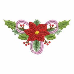 Poinsettia 07 machine embroidery designs